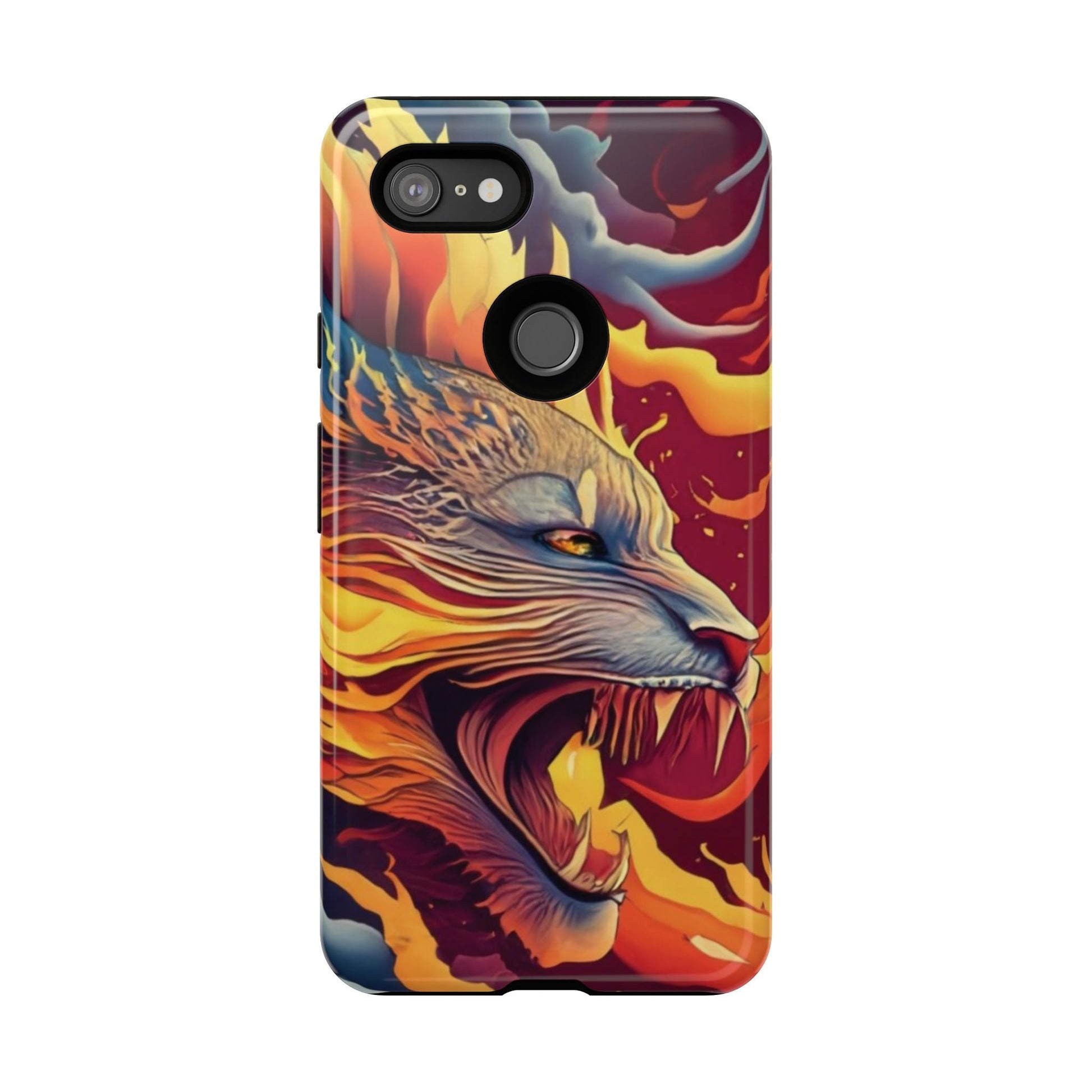 Blazing Beast Cell Phone Tough Case for I Phone, Samsung and Google Pixel - Ruppy's Creations