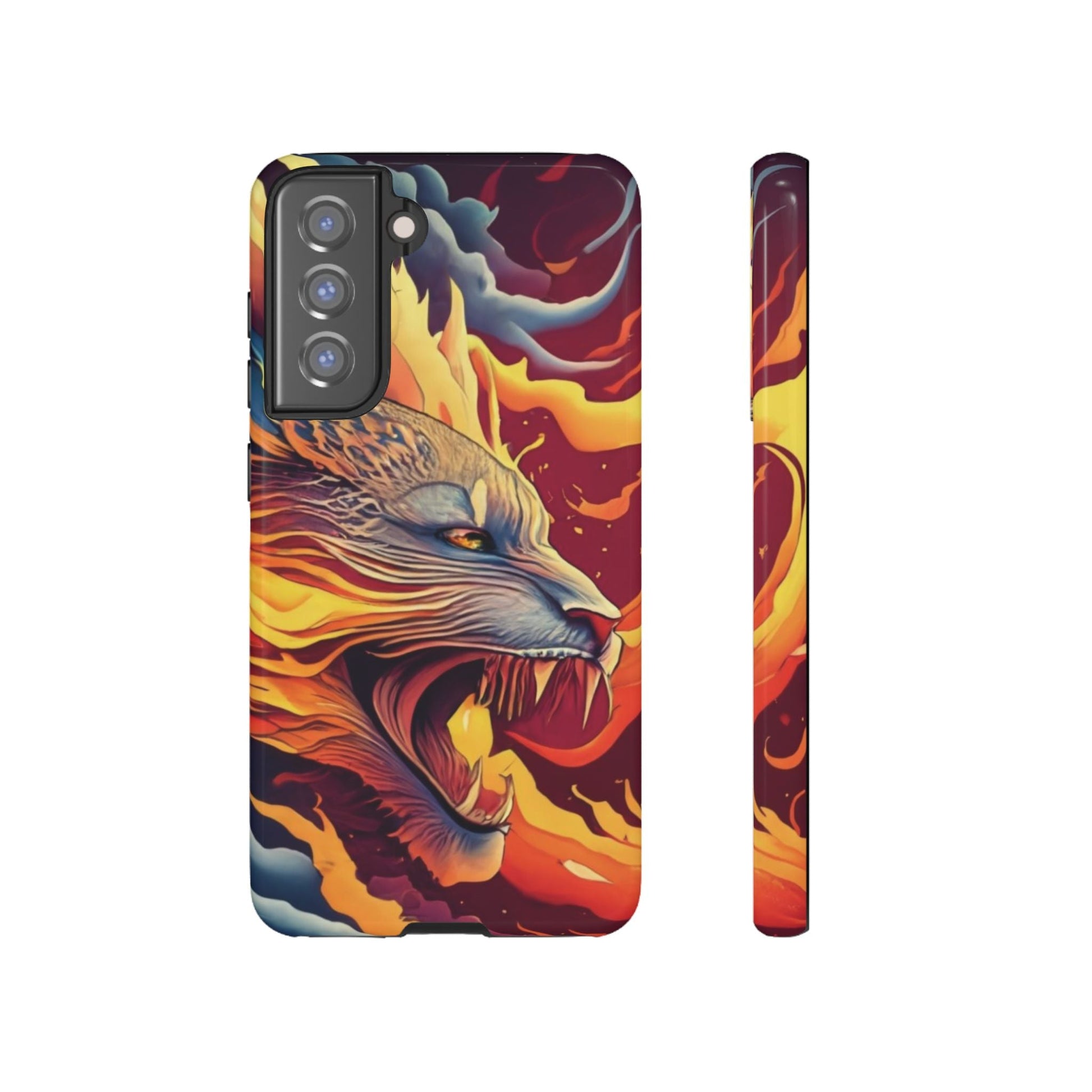 Blazing Beast Cell Phone Tough Case for I Phone, Samsung and Google Pixel - Ruppy's Creations