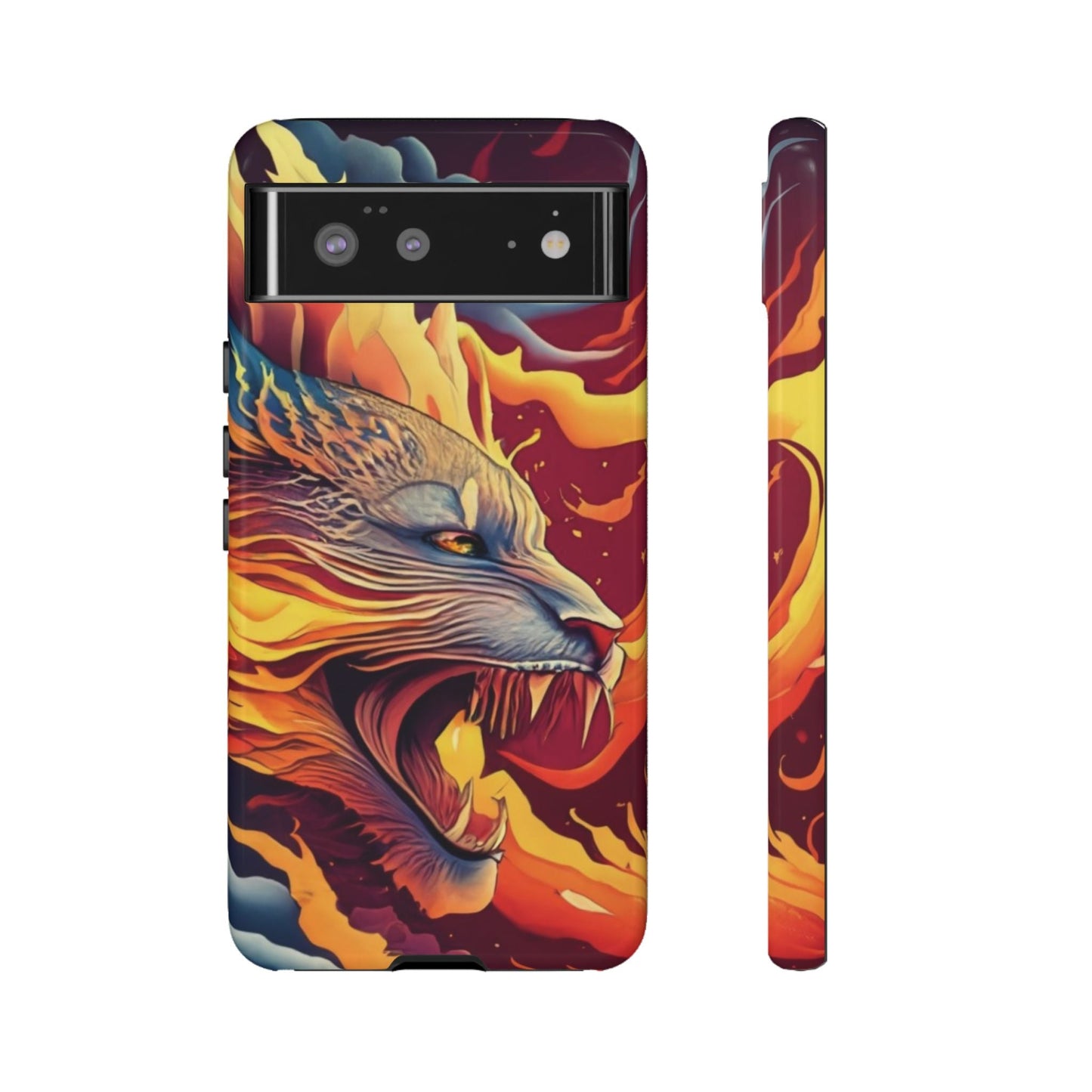 Blazing Beast Cell Phone Tough Case for I Phone, Samsung and Google Pixel - Ruppy's Creations
