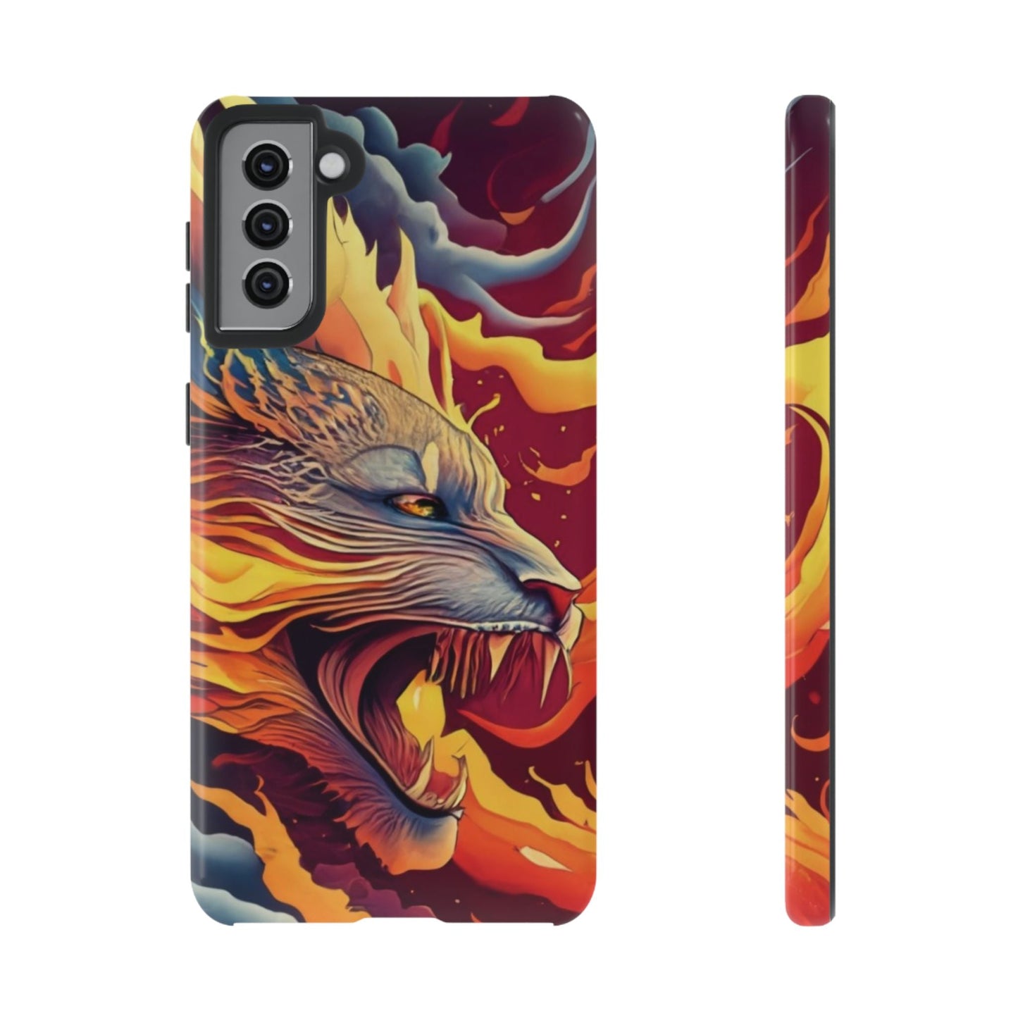 Blazing Beast Cell Phone Tough Case for I Phone, Samsung and Google Pixel - Ruppy's Creations