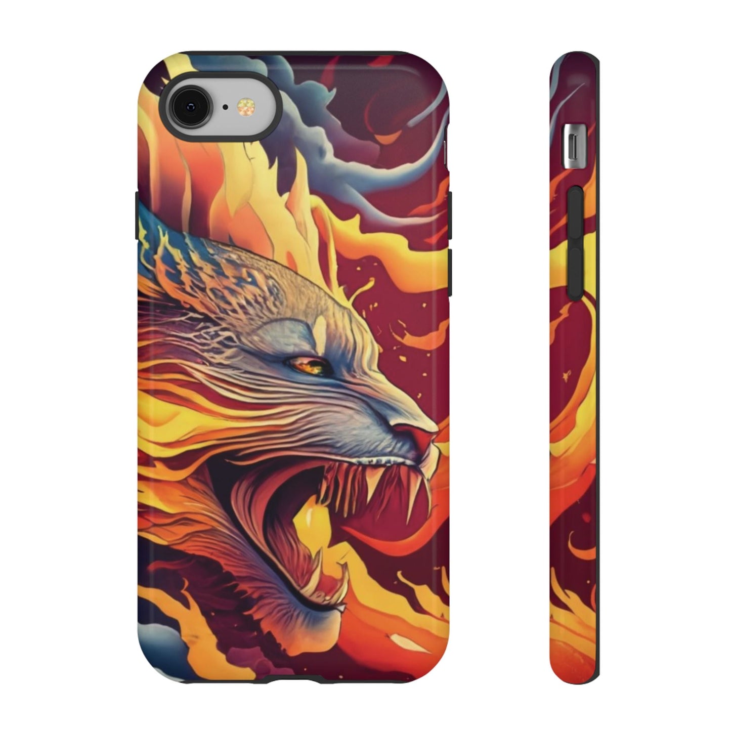 Blazing Beast Cell Phone Tough Case for I Phone, Samsung and Google Pixel - Ruppy's Creations