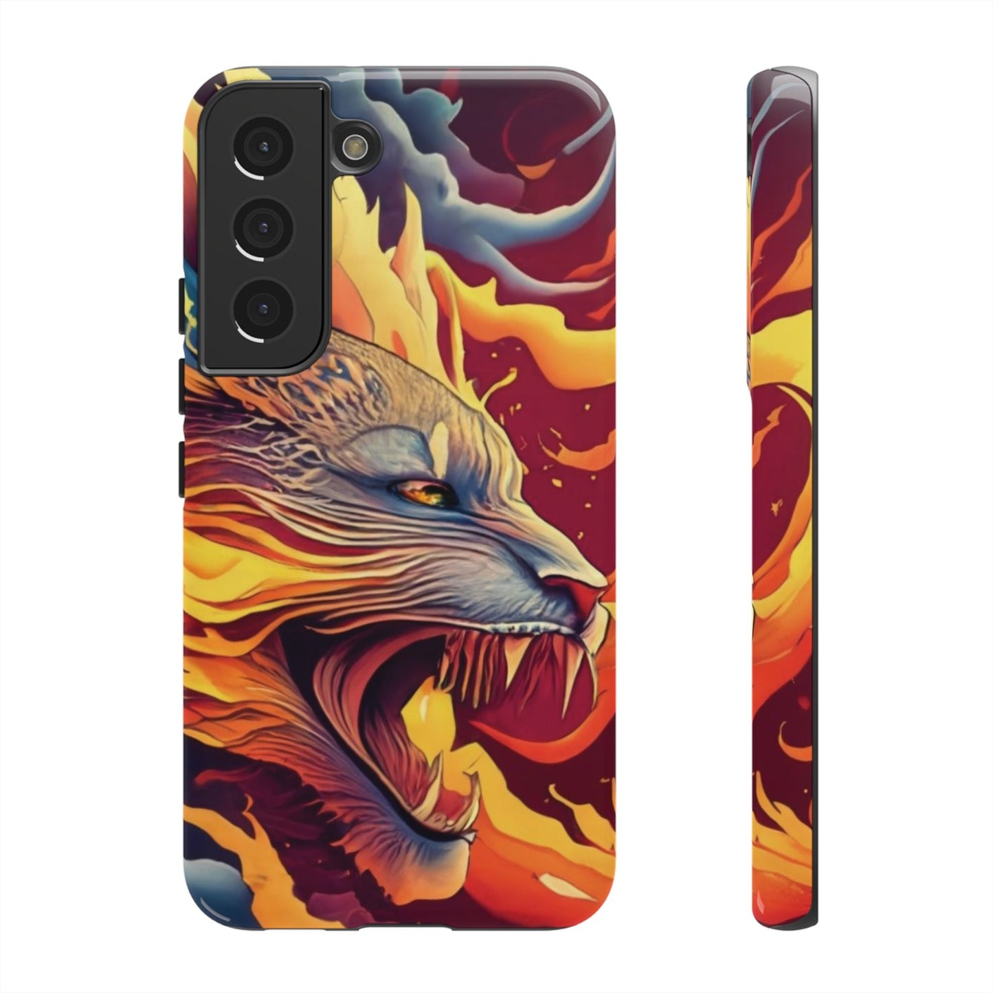 Blazing Beast Cell Phone Tough Case for I Phone, Samsung and Google Pixel - Ruppy's Creations