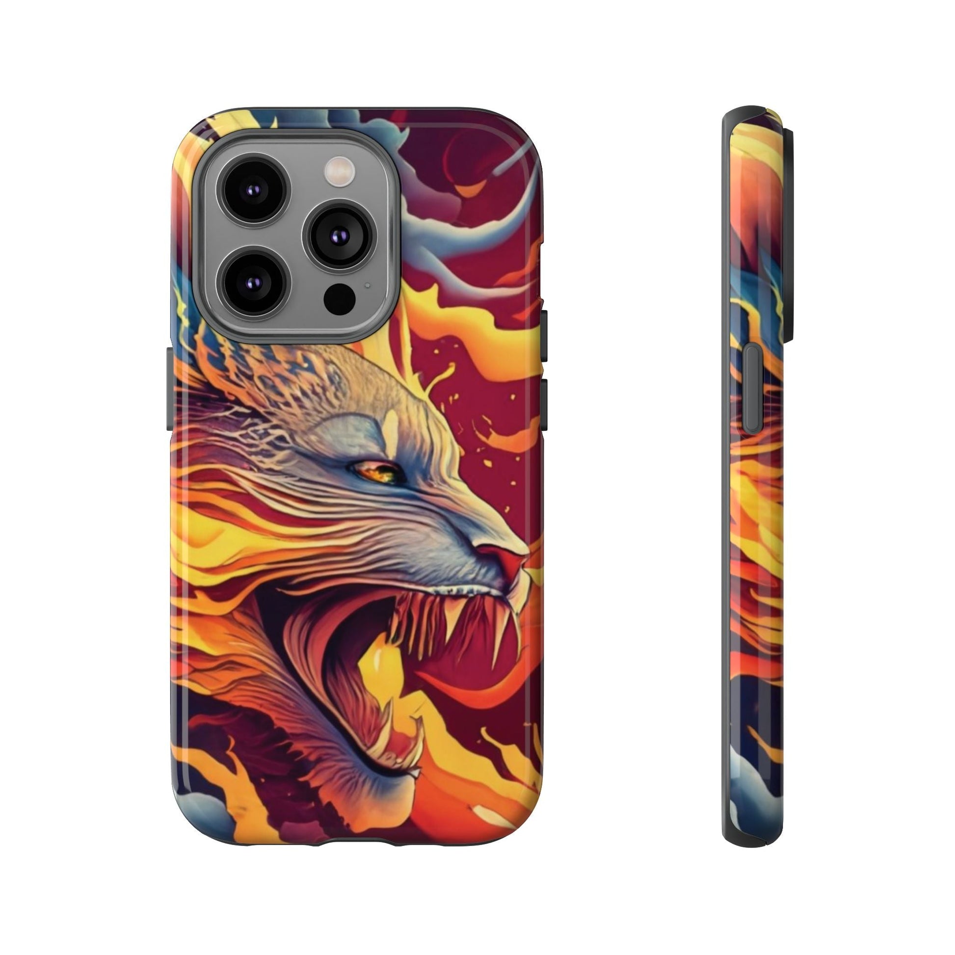 Blazing Beast Cell Phone Tough Case for I Phone, Samsung and Google Pixel - Ruppy's Creations