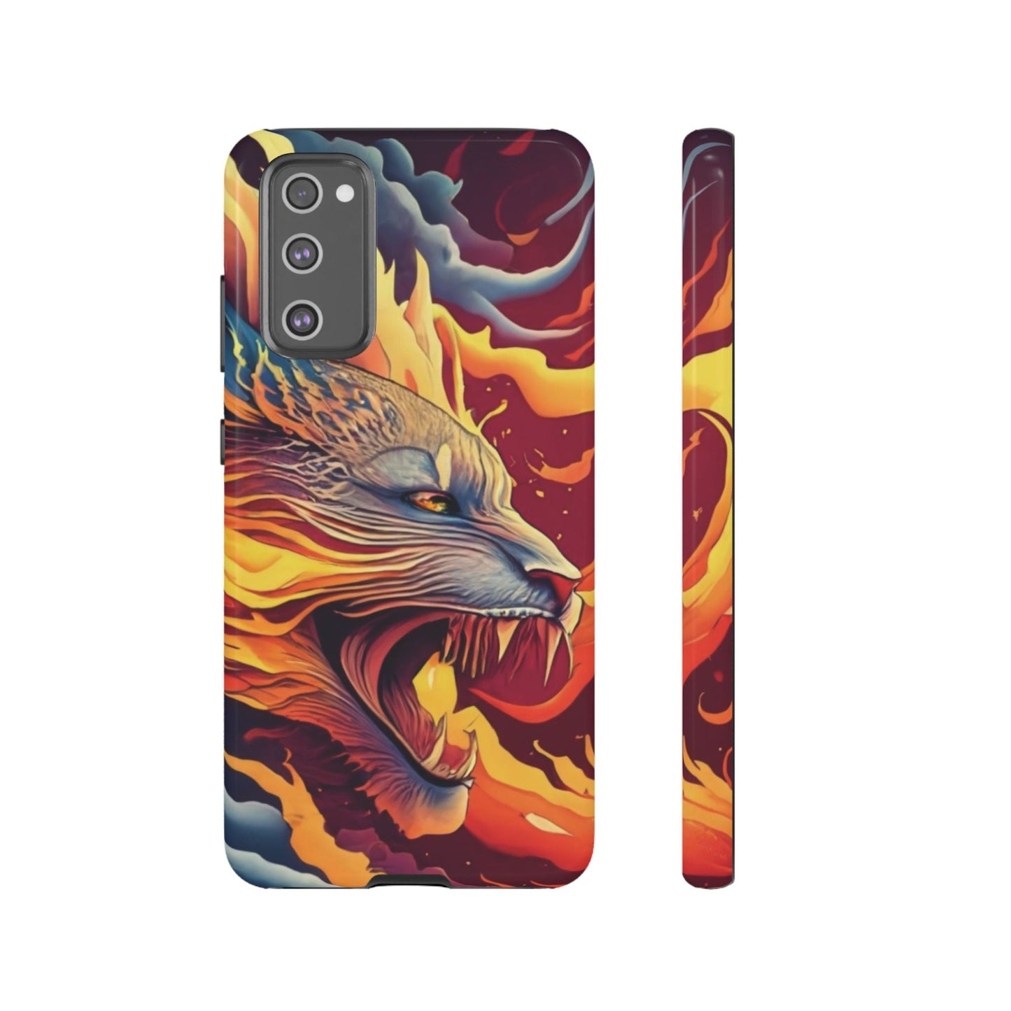 Blazing Beast Cell Phone Tough Case for I Phone, Samsung and Google Pixel - Ruppy's Creations