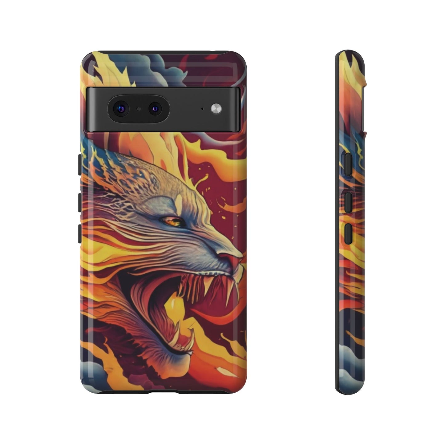 Blazing Beast Cell Phone Tough Case for I Phone, Samsung and Google Pixel - Ruppy's Creations
