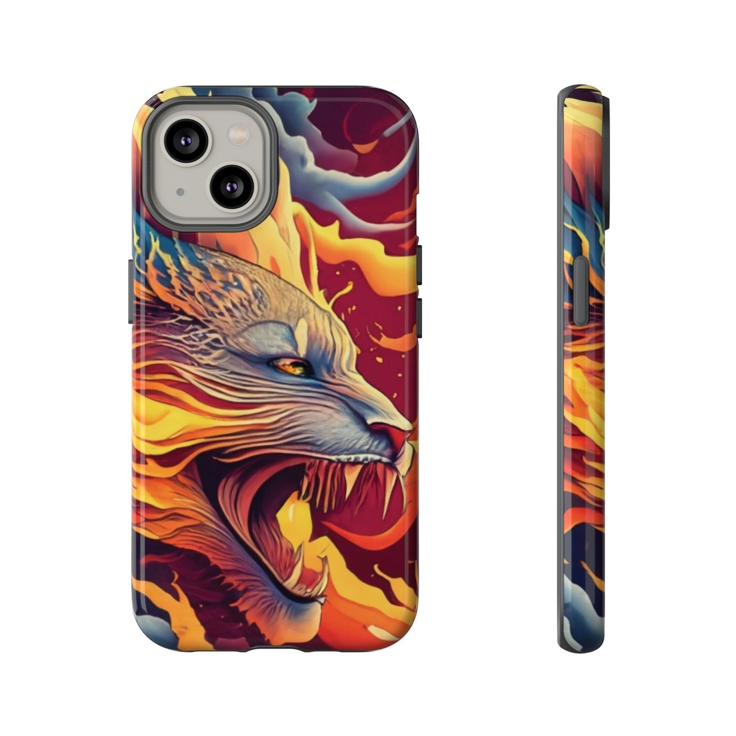Blazing Beast Cell Phone Tough Case for I Phone, Samsung and Google Pixel - Ruppy's Creations
