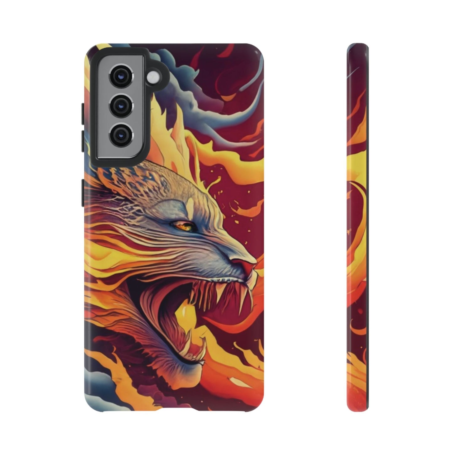 Blazing Beast Cell Phone Tough Case for I Phone, Samsung and Google Pixel - Ruppy's Creations
