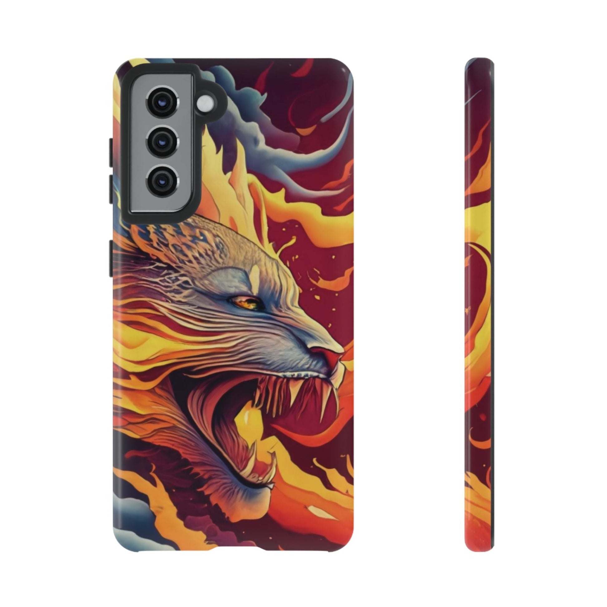 Blazing Beast Cell Phone Tough Case for I Phone, Samsung and Google Pixel - Ruppy's Creations