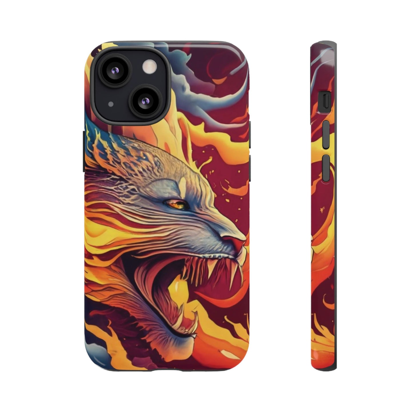 Blazing Beast Cell Phone Tough Case for I Phone, Samsung and Google Pixel - Ruppy's Creations