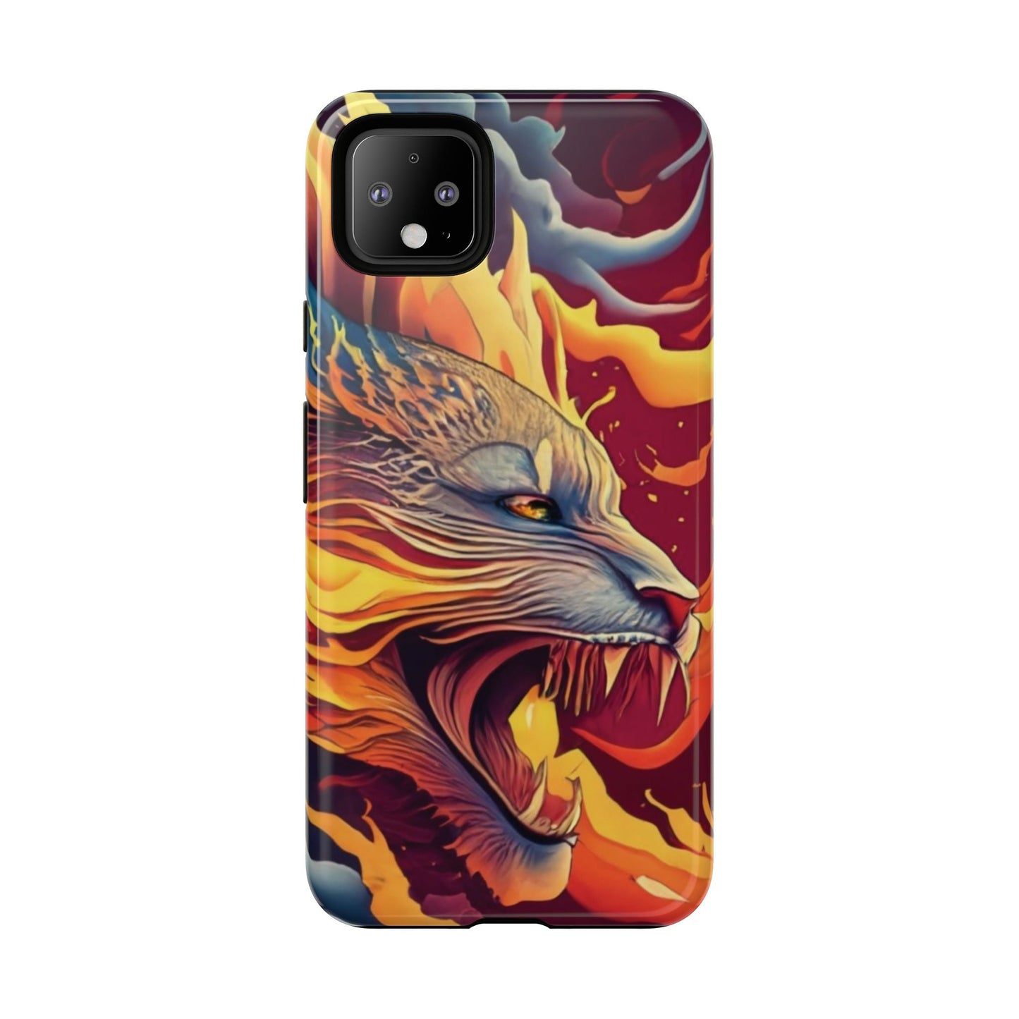 Blazing Beast Cell Phone Tough Case for I Phone, Samsung and Google Pixel - Ruppy's Creations