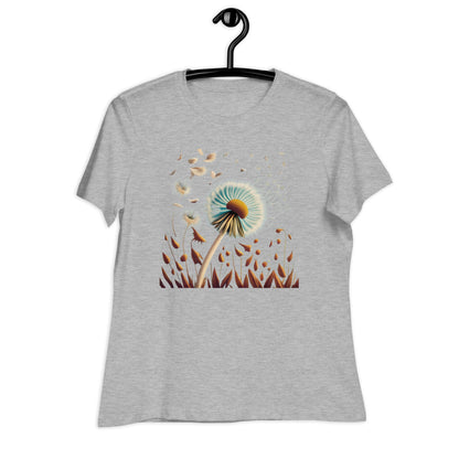 Blowing Dandelion Women's Relaxed T-Shirt - Ruppy's Creations