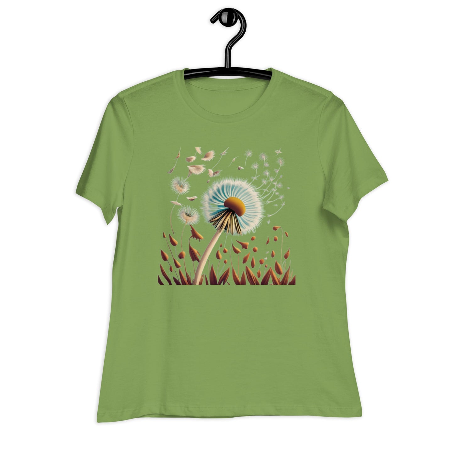 Blowing Dandelion Women's Relaxed T-Shirt - Ruppy's Creations