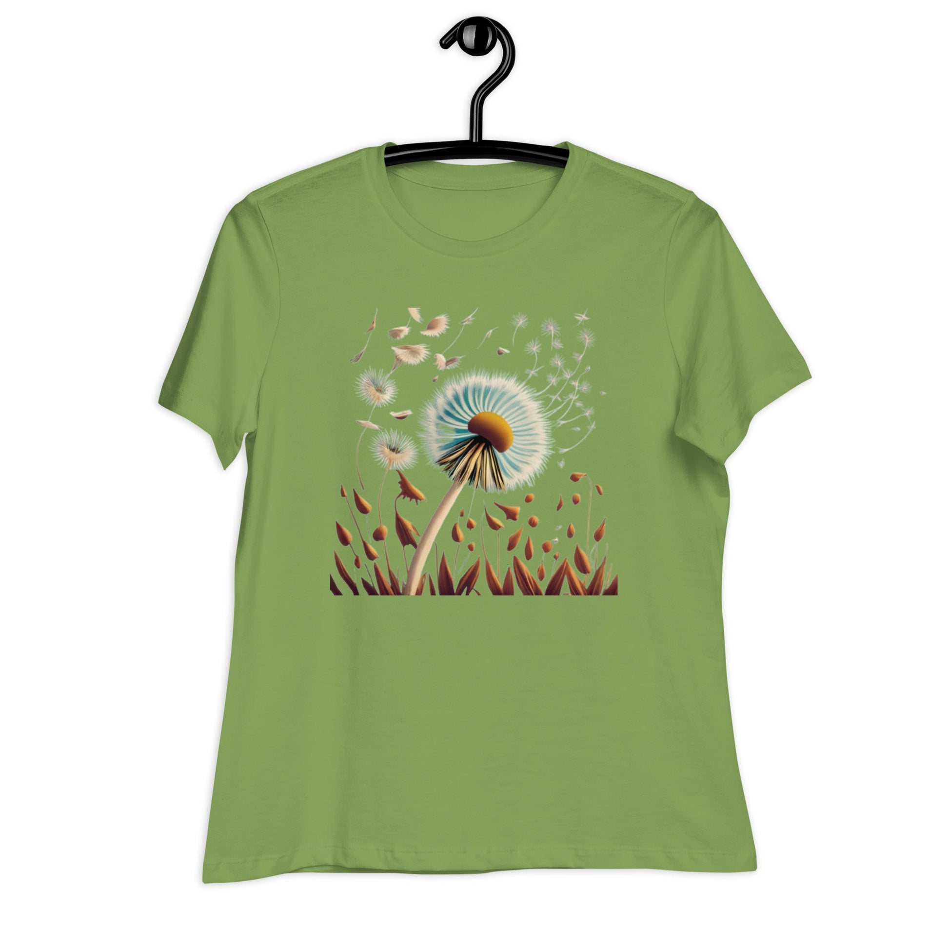 Blowing Dandelion Women's Relaxed T-Shirt - Ruppy's Creations