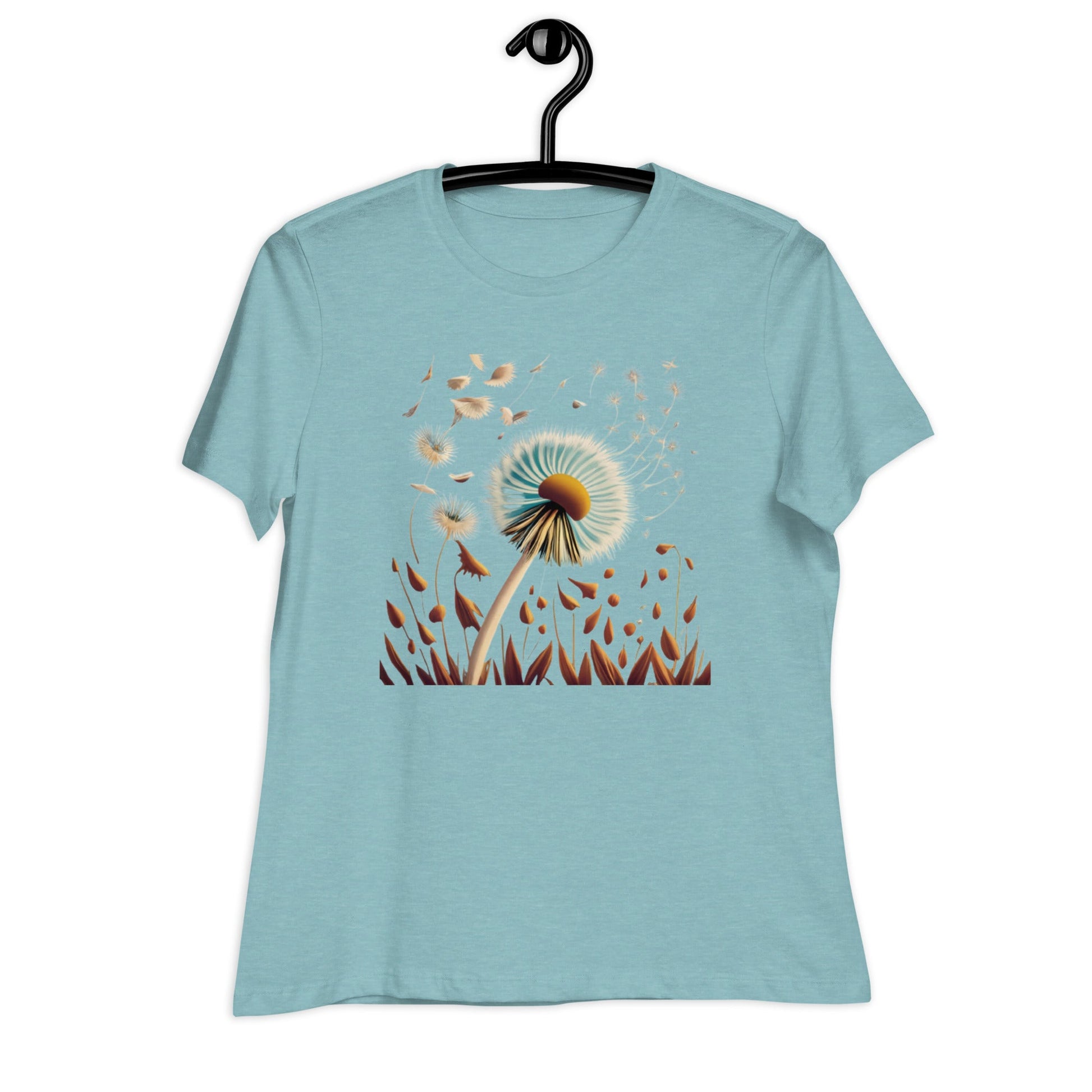 Blowing Dandelion Women's Relaxed T-Shirt - Ruppy's Creations