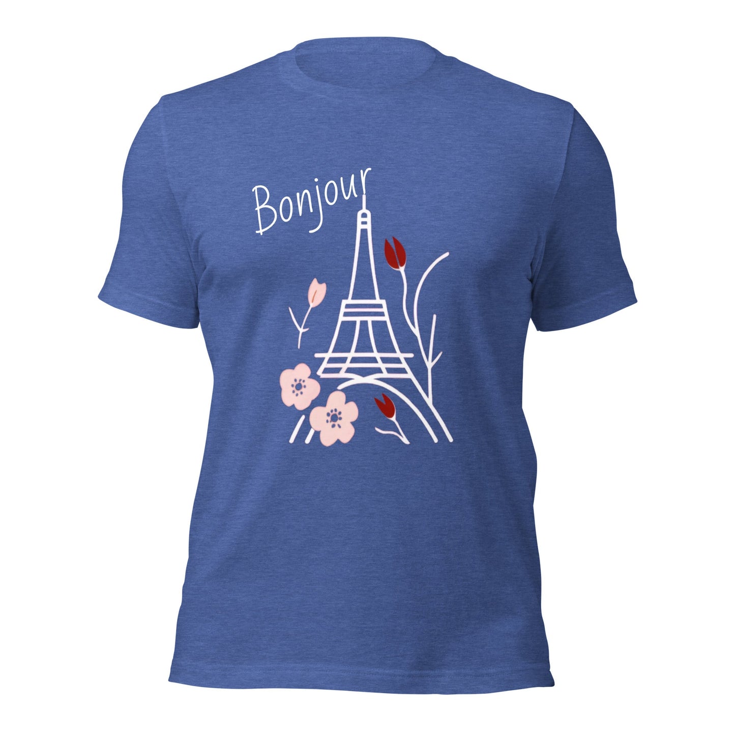 Bonjour Women's Fashion T-shirt - Ruppy's Creations