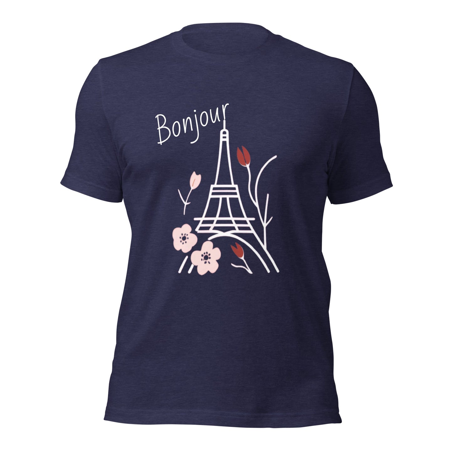Bonjour Women's Fashion T-shirt - Ruppy's Creations