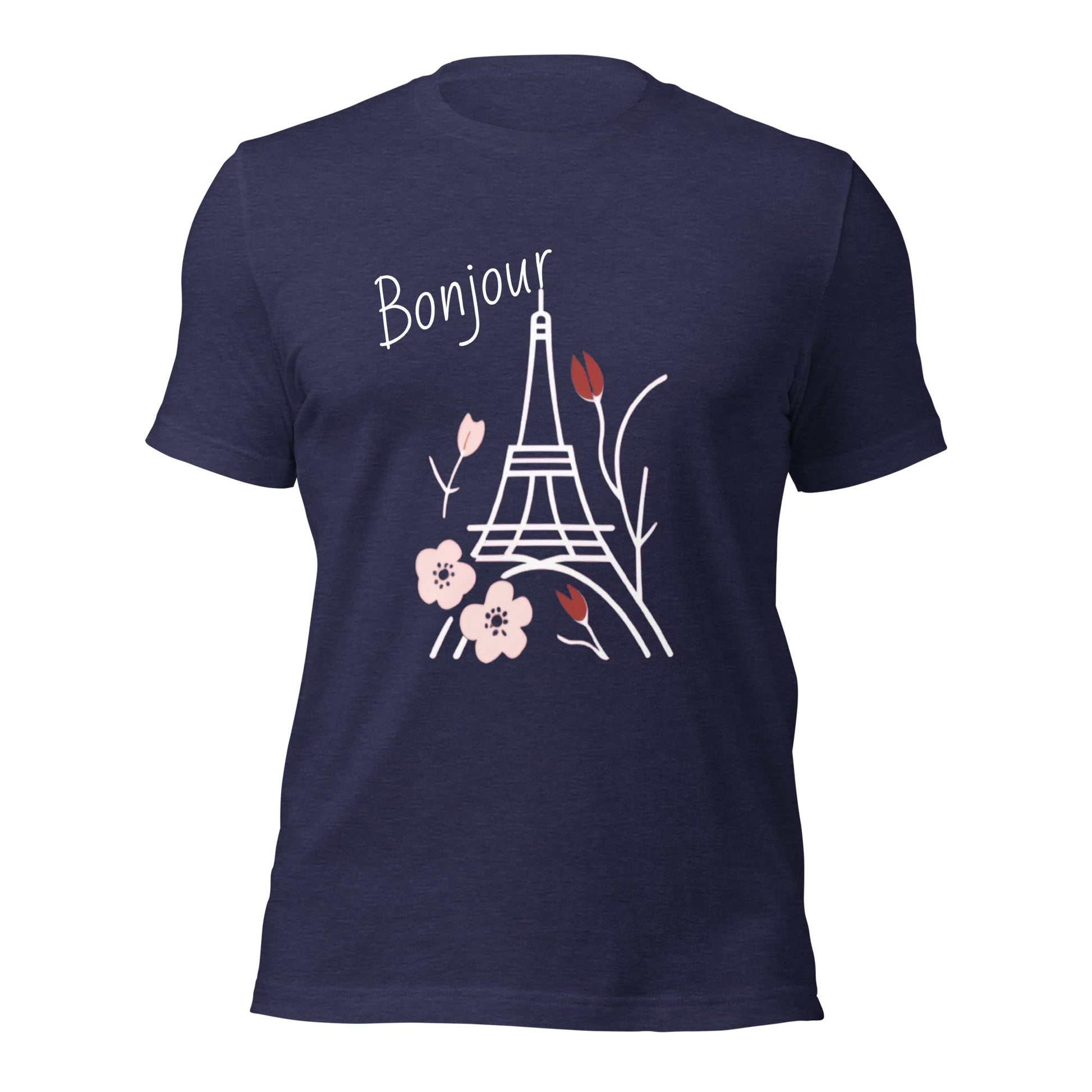 Bonjour Women's Fashion T-shirt - Ruppy's Creations