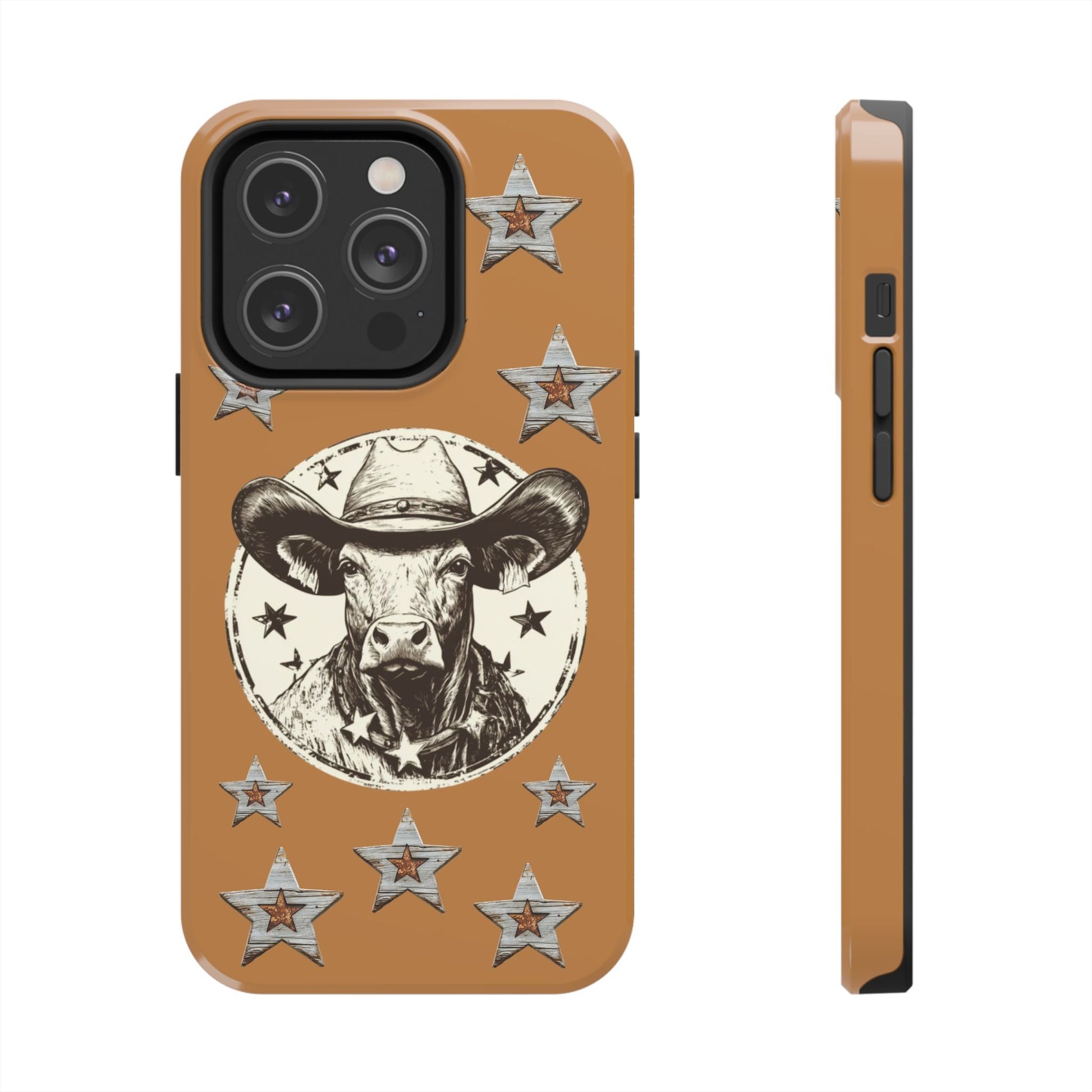 Bull Wrangler Cowboy Style Tough Phone Case - Ruppy's Creations