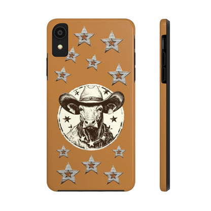 Bull Wrangler Cowboy Style Tough Phone Case - Ruppy's Creations