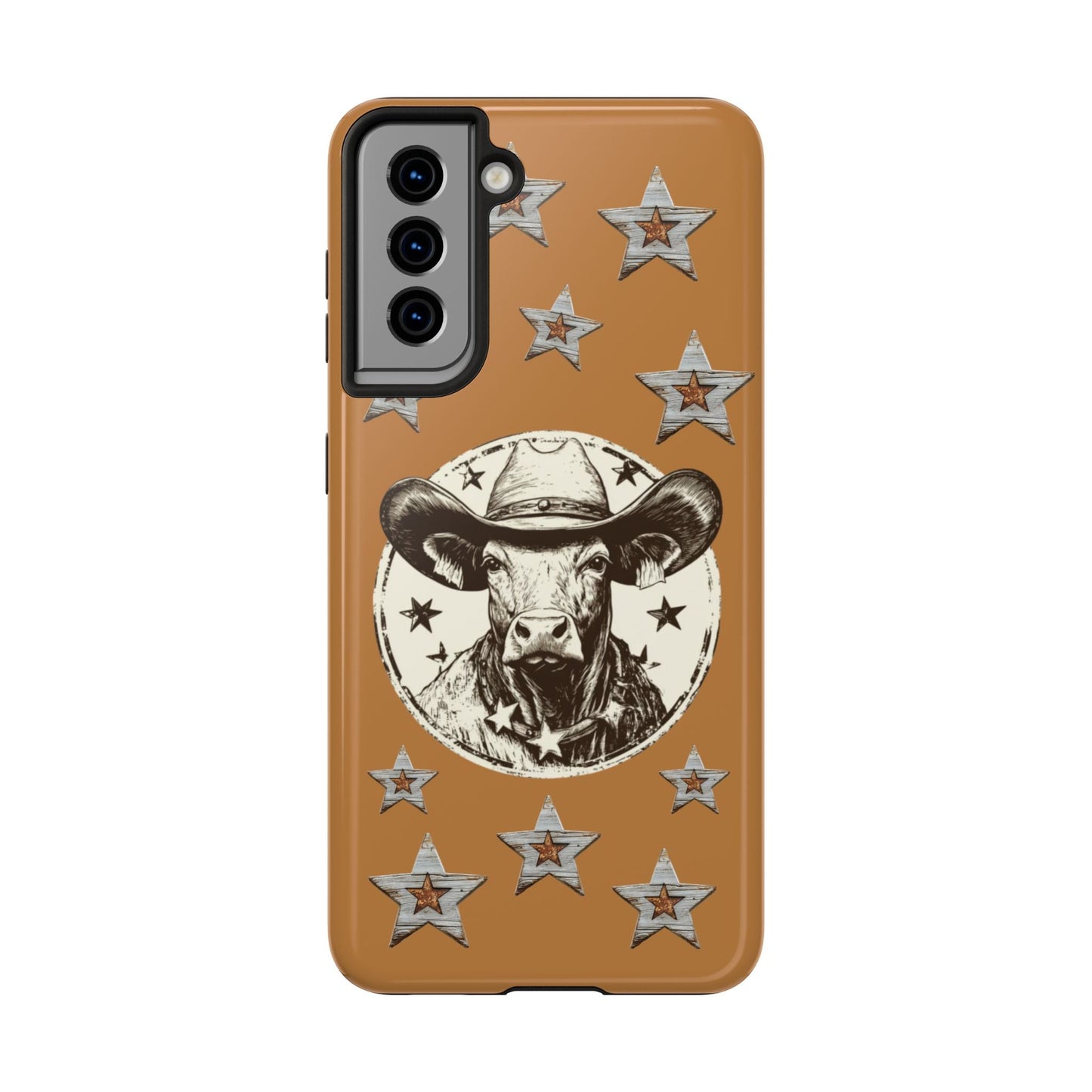Bull Wrangler Cowboy Style Tough Phone Case - Ruppy's Creations