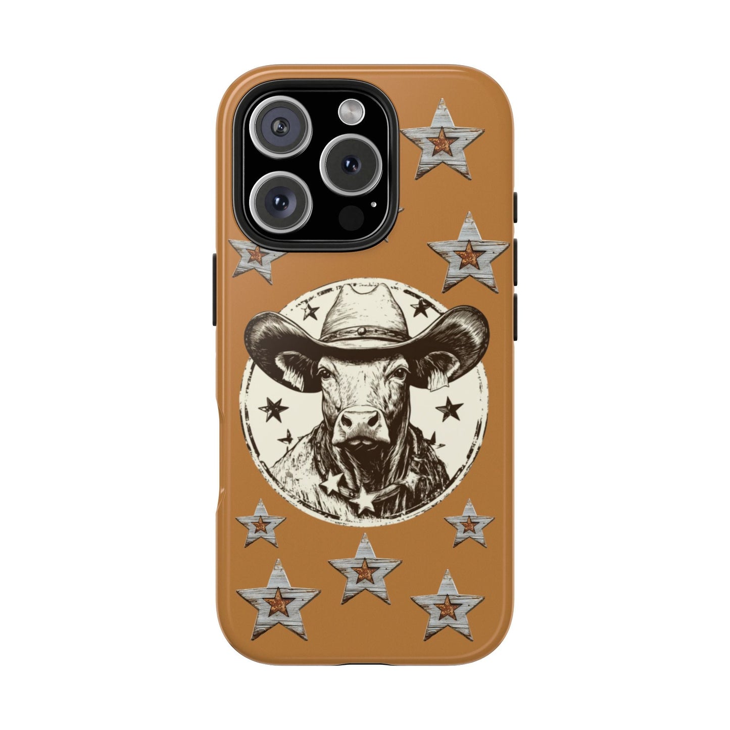 Bull Wrangler Cowboy Style Tough Phone Case - Ruppy's Creations