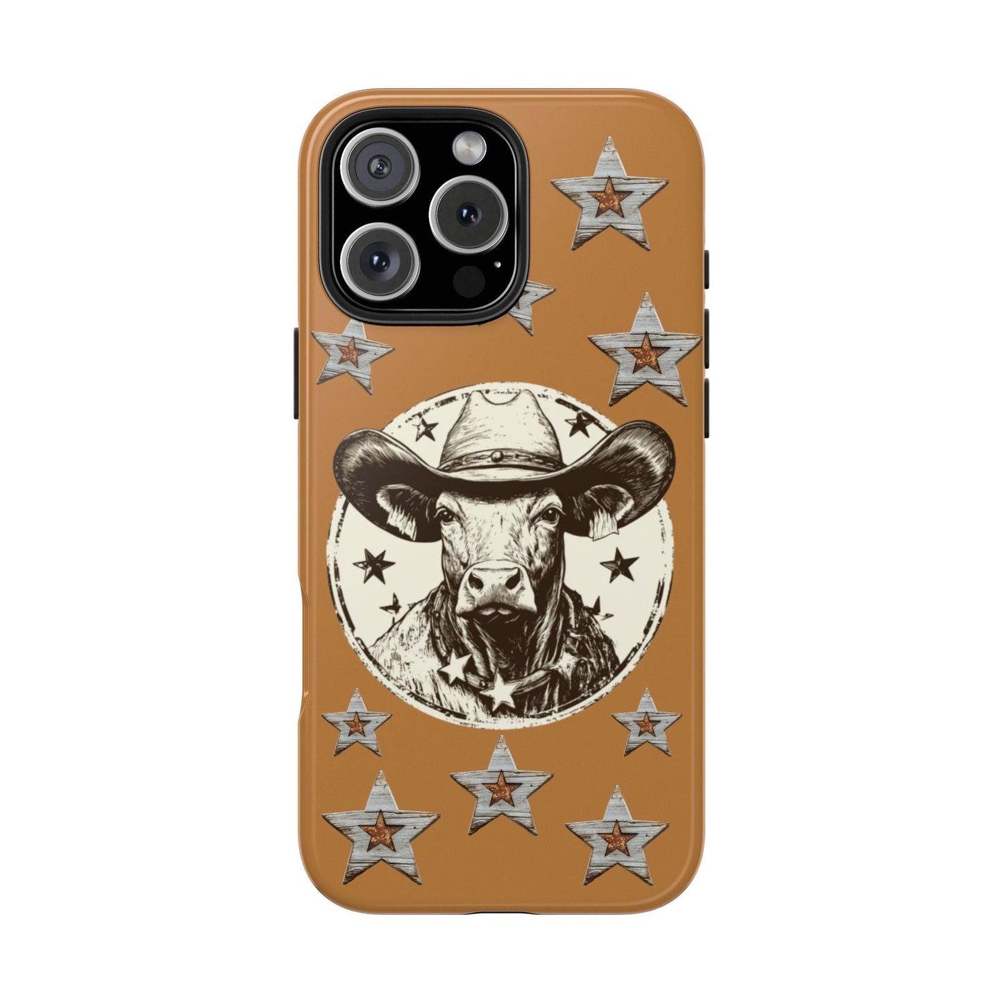 Bull Wrangler Cowboy Style Tough Phone Case - Ruppy's Creations
