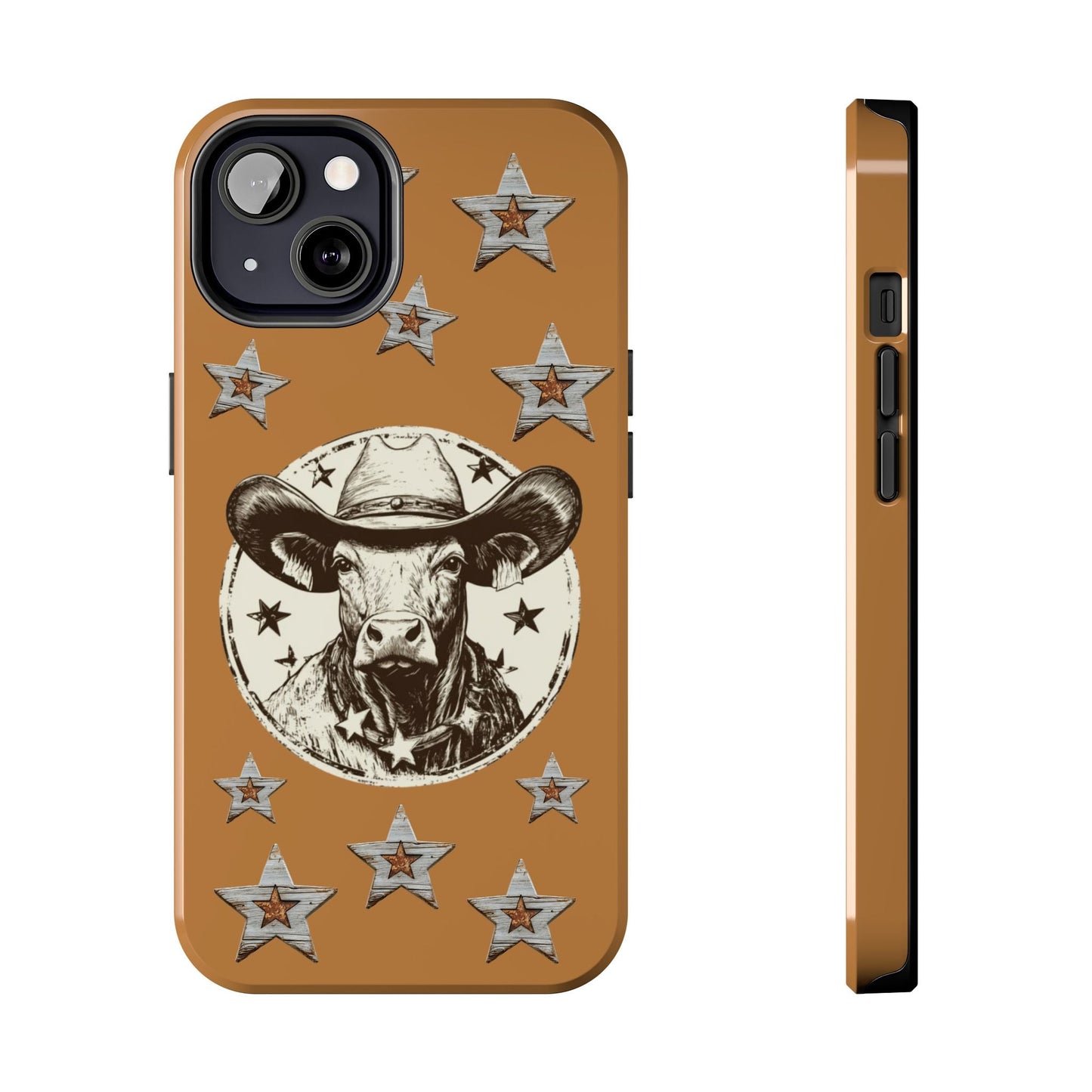 Bull Wrangler Cowboy Style Tough Phone Case - Ruppy's Creations