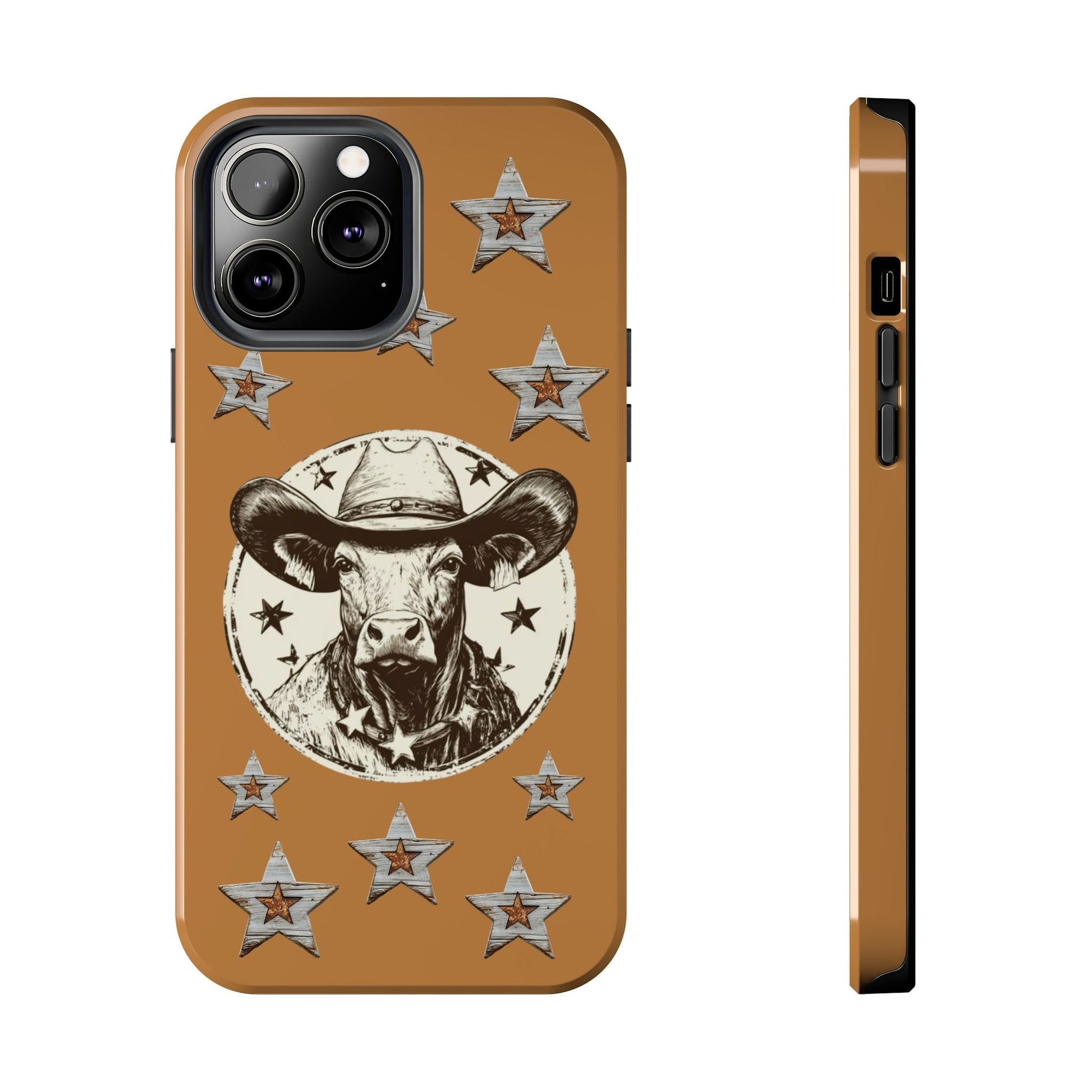 Bull Wrangler Cowboy Style Tough Phone Case - Ruppy's Creations