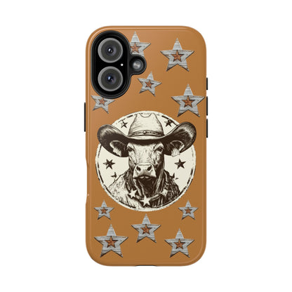 Bull Wrangler Cowboy Style Tough Phone Case - Ruppy's Creations