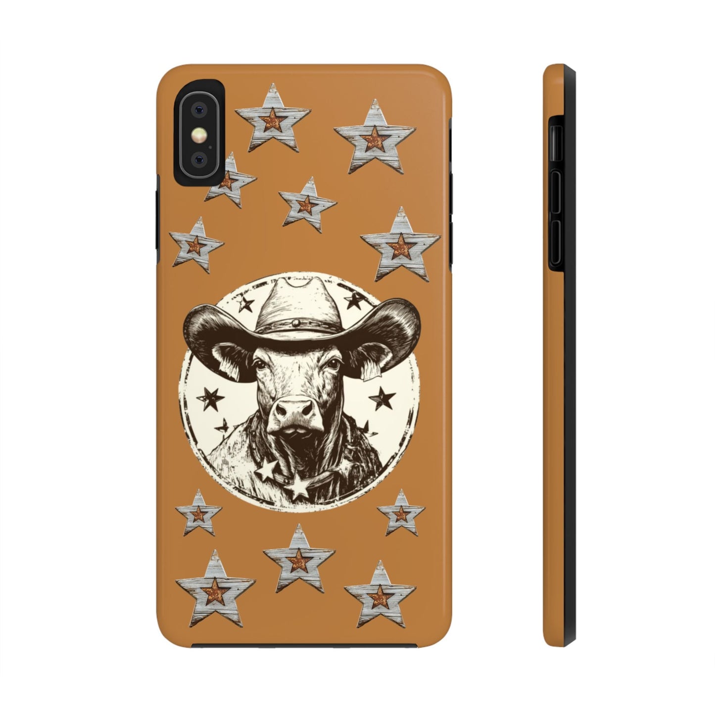 Bull Wrangler Cowboy Style Tough Phone Case - Ruppy's Creations