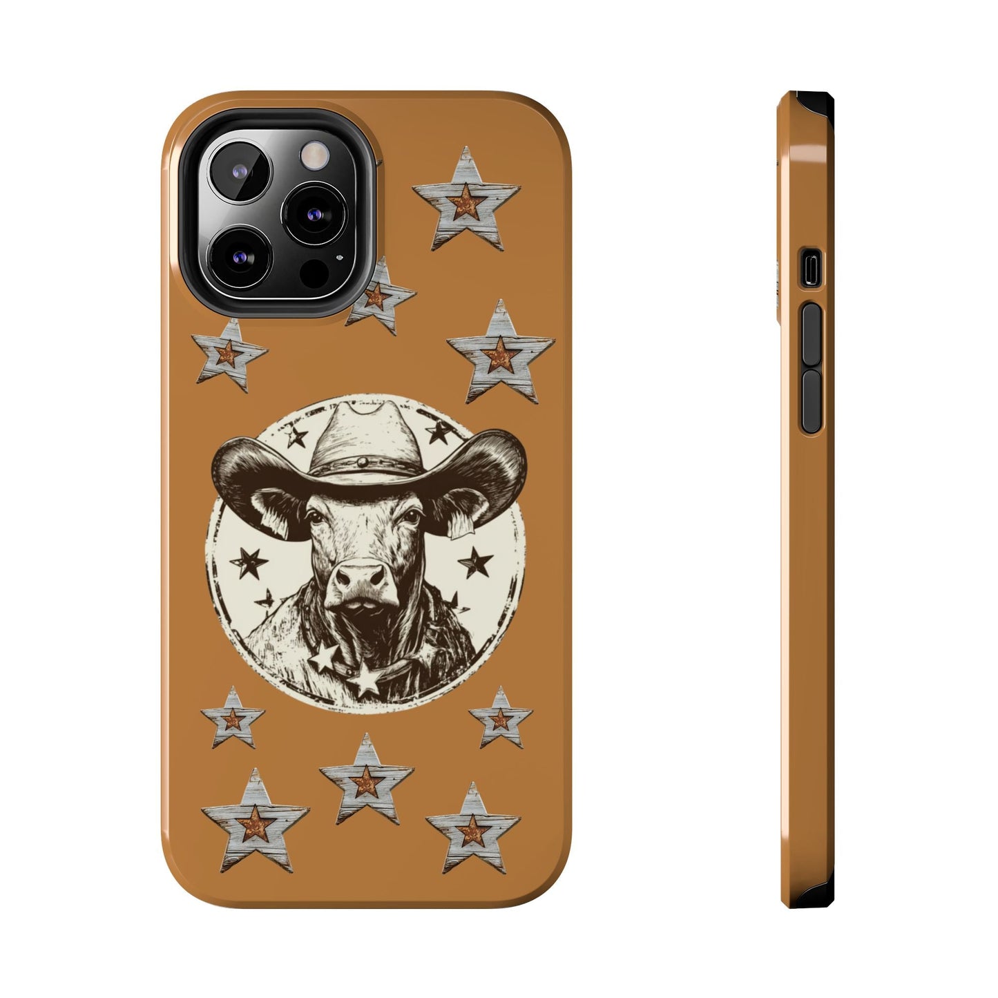 Bull Wrangler Cowboy Style Tough Phone Case - Ruppy's Creations