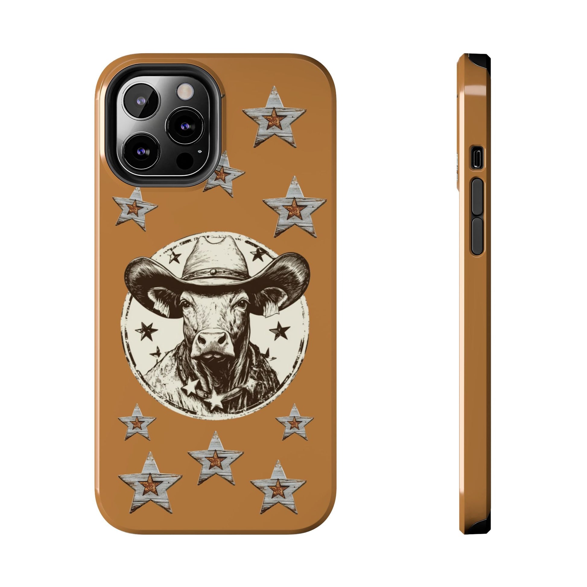 Bull Wrangler Cowboy Style Tough Phone Case - Ruppy's Creations