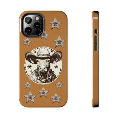 Bull Wrangler Cowboy Style Tough Phone Case - Ruppy's Creations