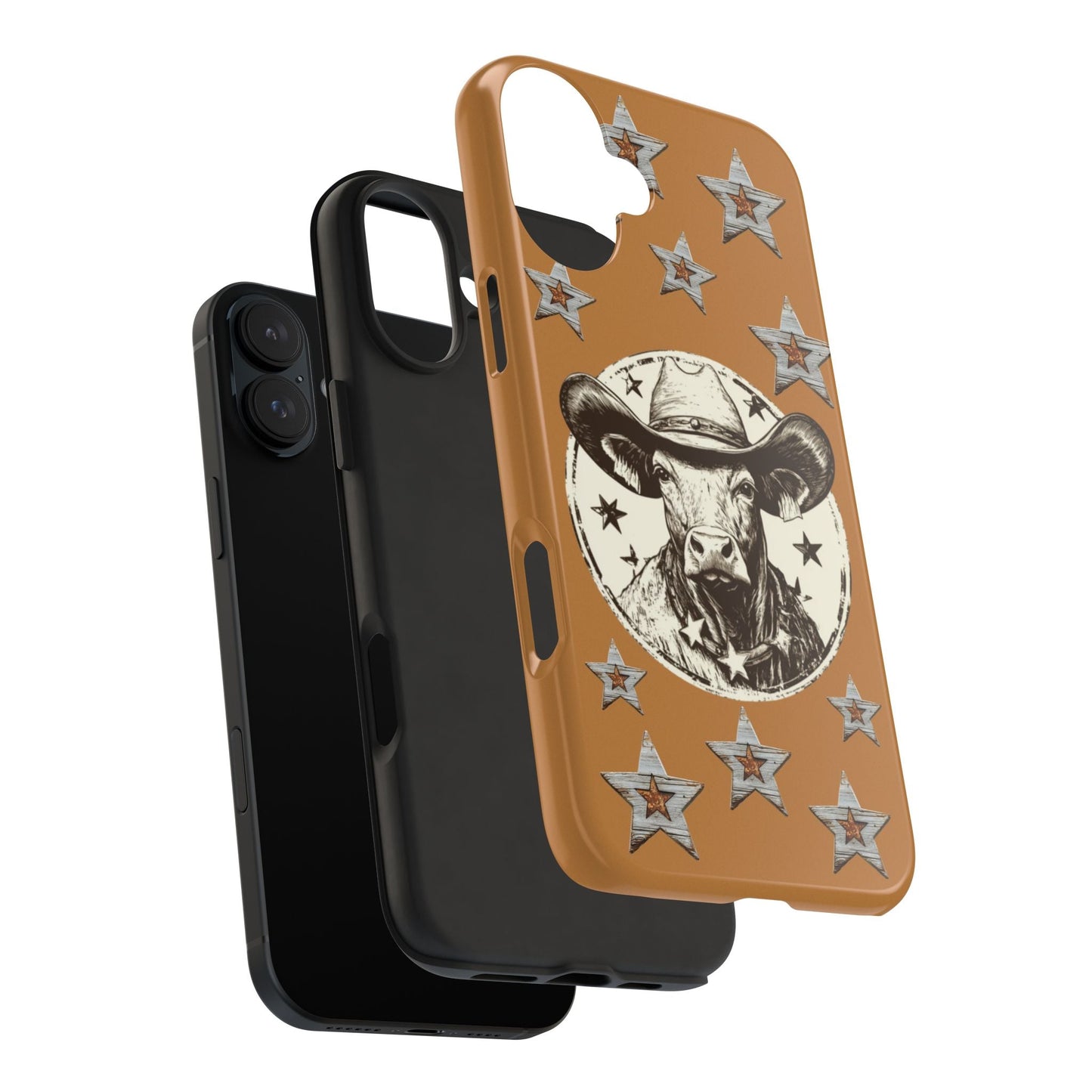 Bull Wrangler Cowboy Style Tough Phone Case - Ruppy's Creations
