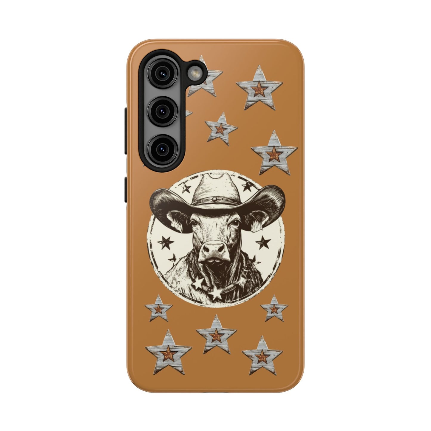 Bull Wrangler Cowboy Style Tough Phone Case - Ruppy's Creations