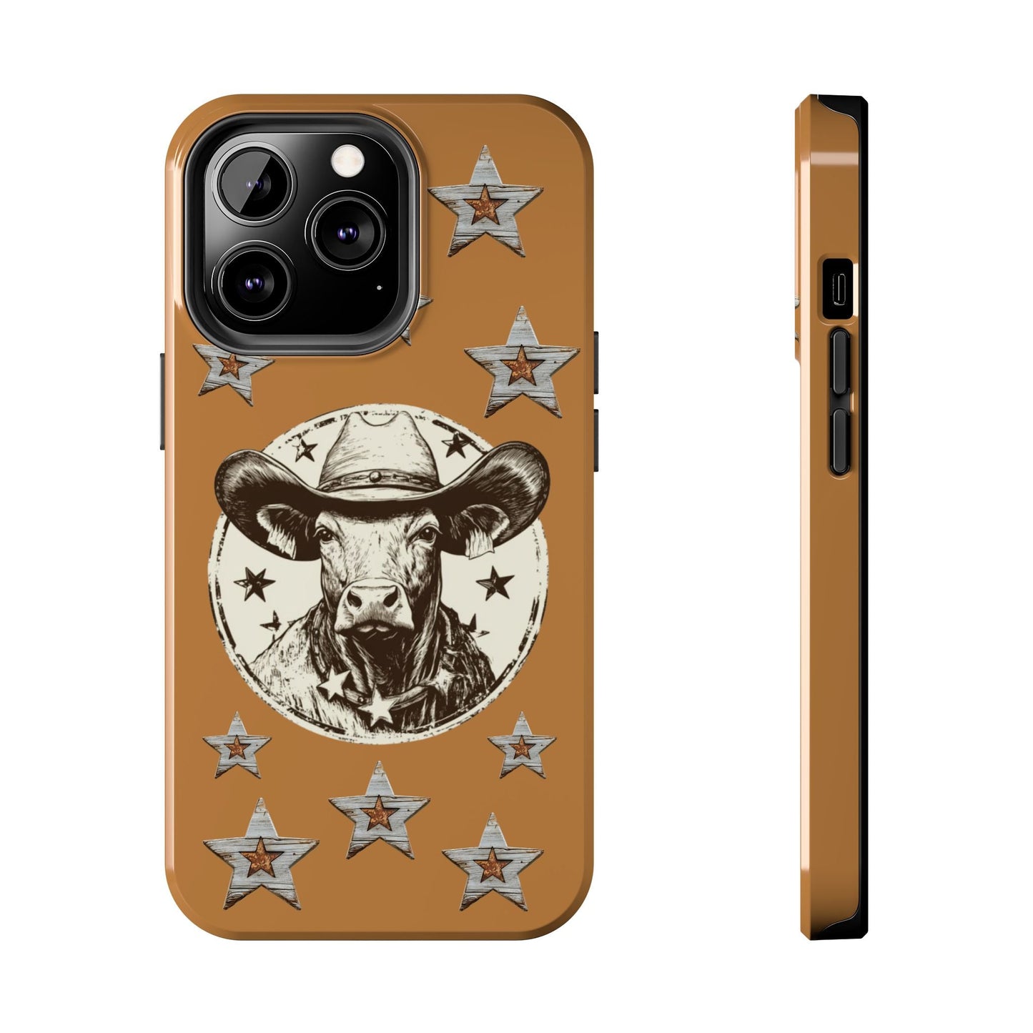 Bull Wrangler Cowboy Style Tough Phone Case - Ruppy's Creations