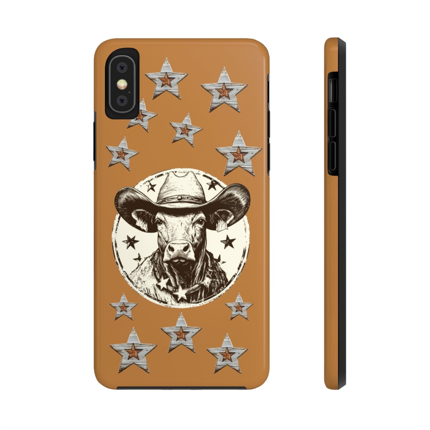 Bull Wrangler Cowboy Style Tough Phone Case - Ruppy's Creations