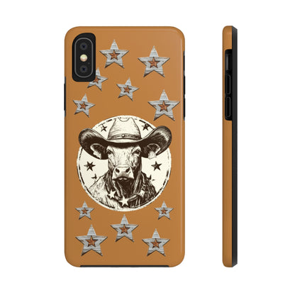 Bull Wrangler Cowboy Style Tough Phone Case - Ruppy's Creations