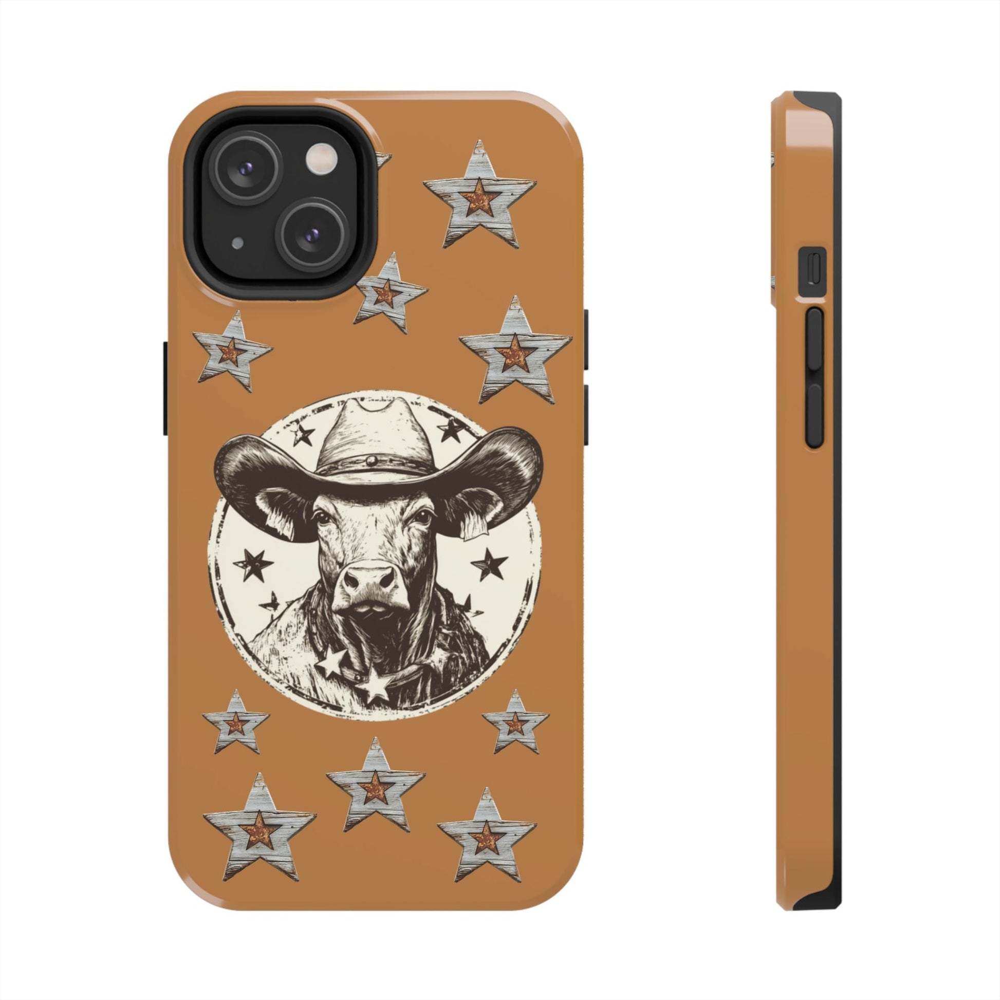 Bull Wrangler Cowboy Style Tough Phone Case - Ruppy's Creations