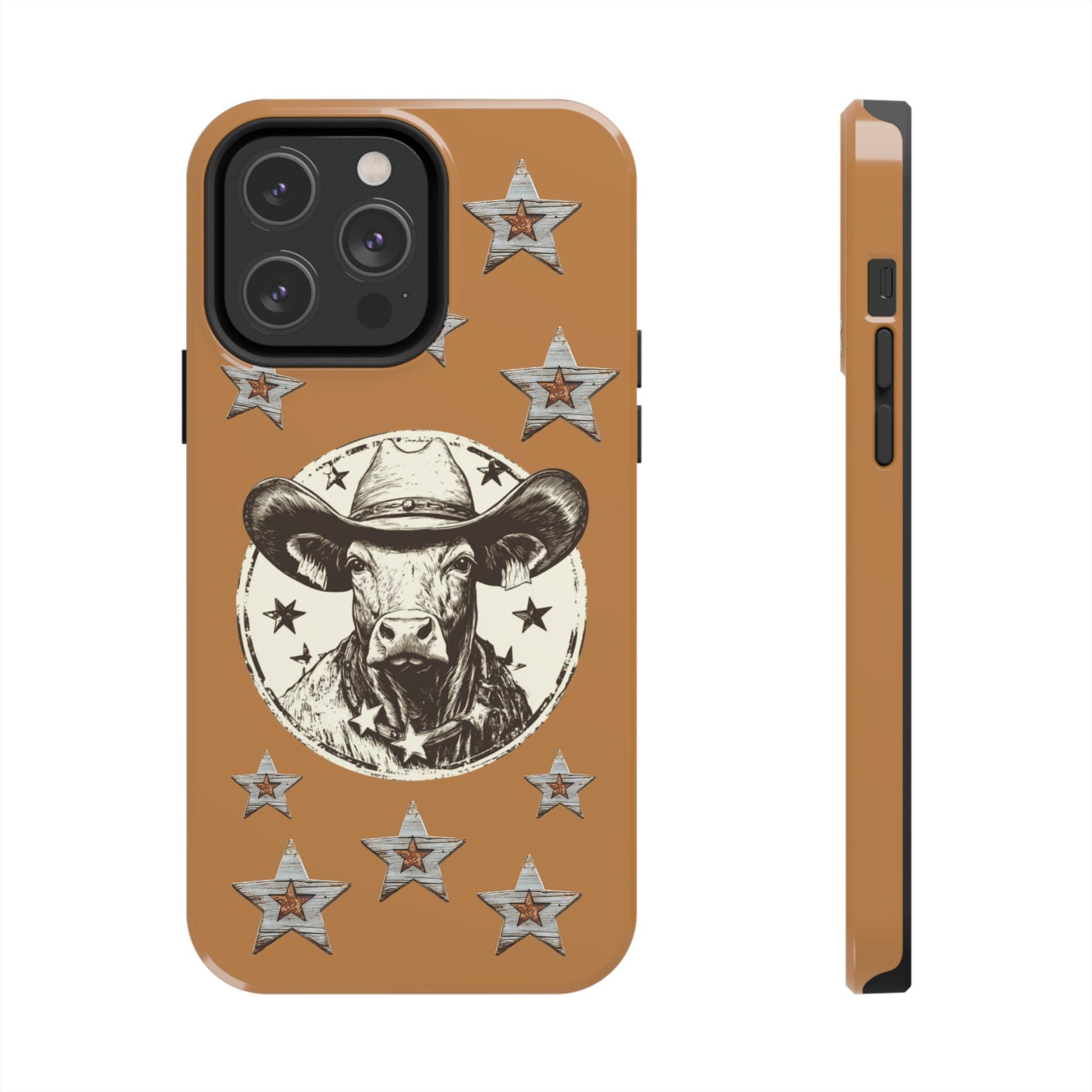 Bull Wrangler Cowboy Style Tough Phone Case - Ruppy's Creations