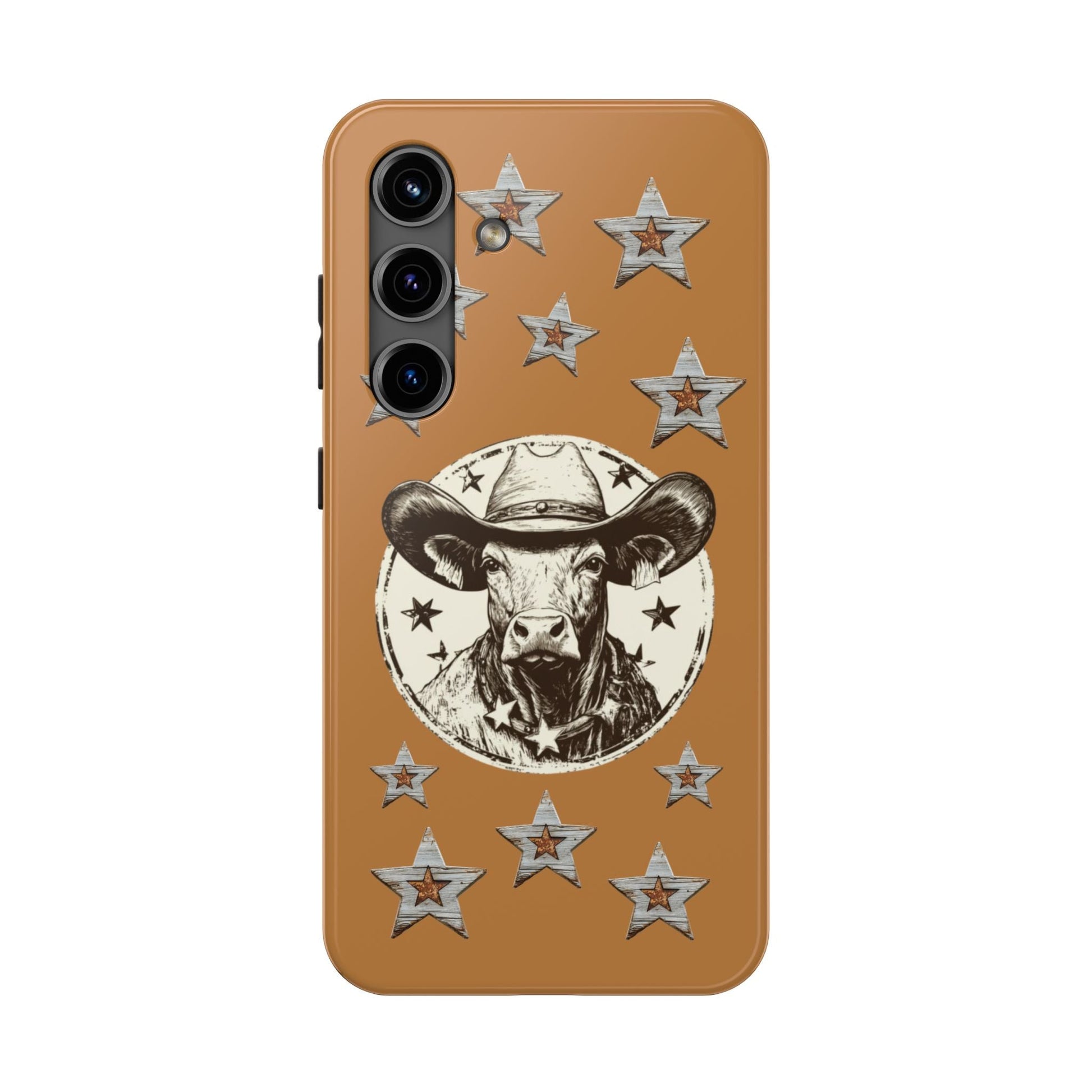 Bull Wrangler Cowboy Style Tough Phone Case - Ruppy's Creations