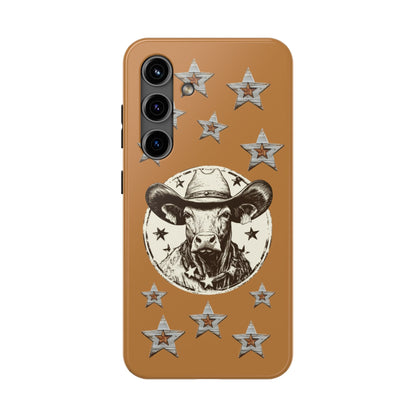 Bull Wrangler Cowboy Style Tough Phone Case - Ruppy's Creations
