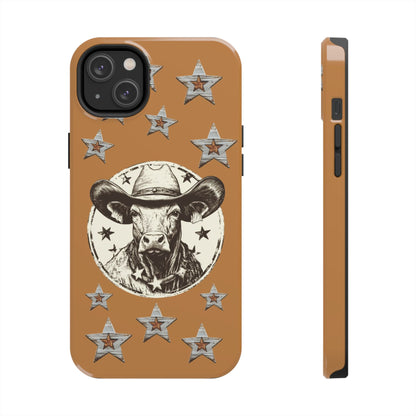 Bull Wrangler Cowboy Style Tough Phone Case - Ruppy's Creations