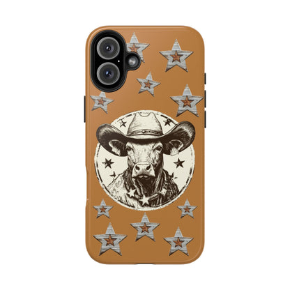 Bull Wrangler Cowboy Style Tough Phone Case - Ruppy's Creations
