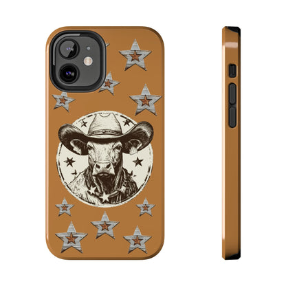 Bull Wrangler Cowboy Style Tough Phone Case - Ruppy's Creations