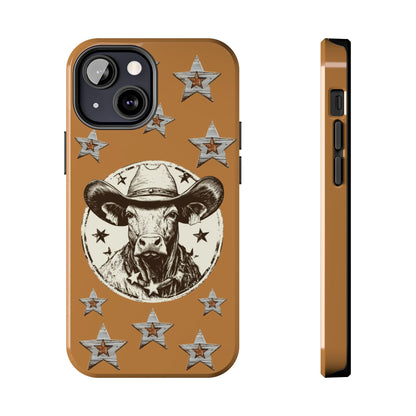 Bull Wrangler Cowboy Style Tough Phone Case - Ruppy's Creations