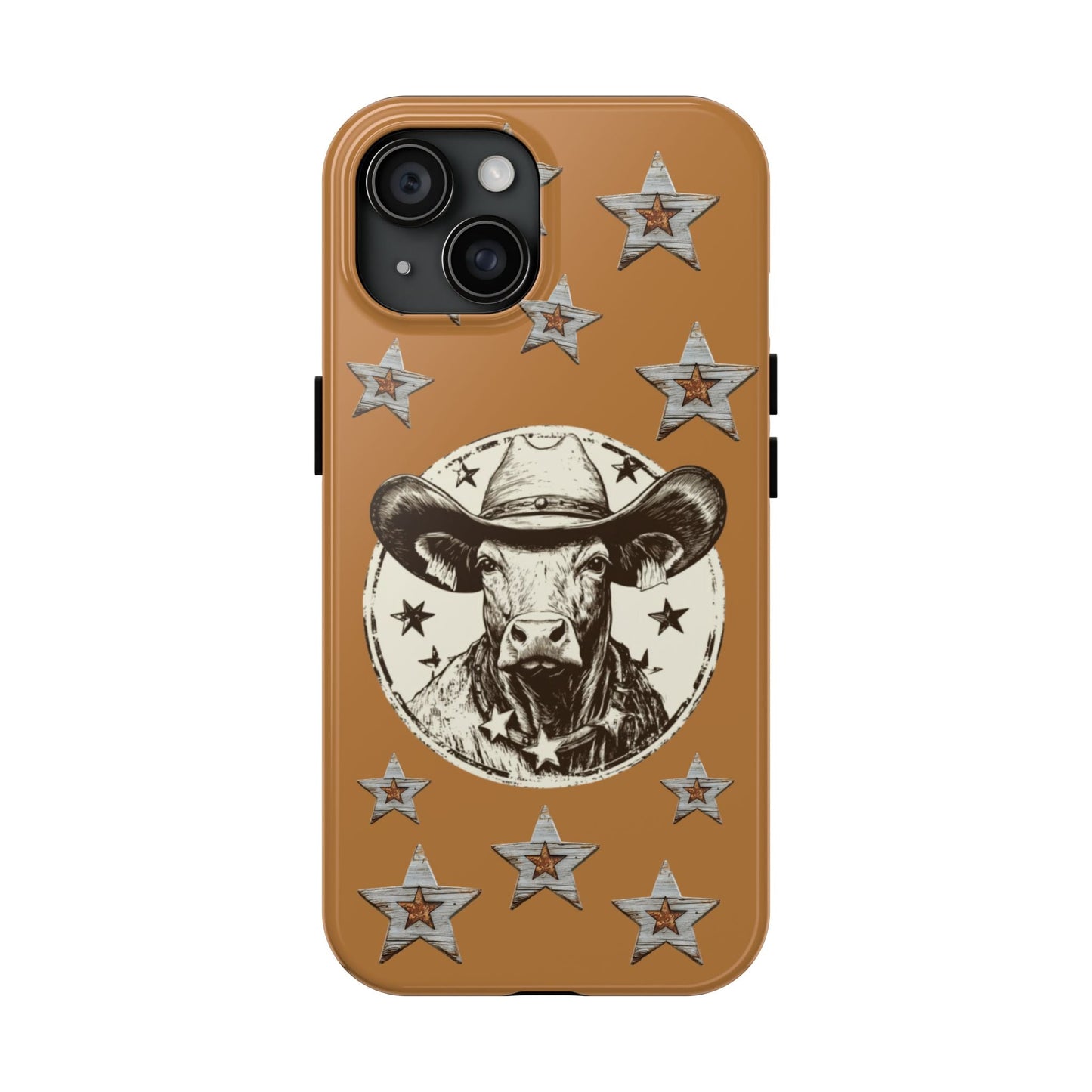 Bull Wrangler Cowboy Style Tough Phone Case - Ruppy's Creations
