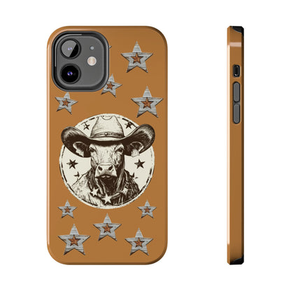 Bull Wrangler Cowboy Style Tough Phone Case - Ruppy's Creations