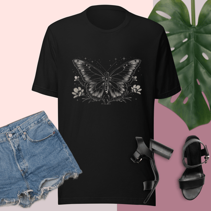 Butterfly Shadows Staple Eco T-shirt - Ruppy's Creations