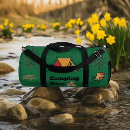 Camping Gear Duffel Travel Bag - Ruppy's Creations